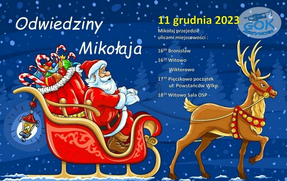Zdjęcie do Odwiedziny Mikołaja 11.12.2023