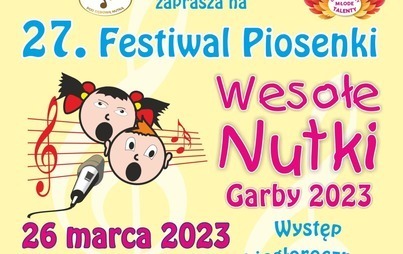 Zdjęcie do 27 Festiwal Piosenki &quot;Wesołe Nutki&quot;