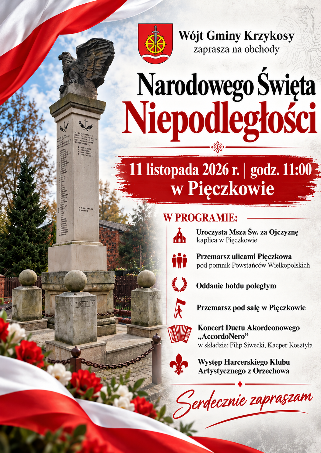 Plakat Święto Niepodległości 