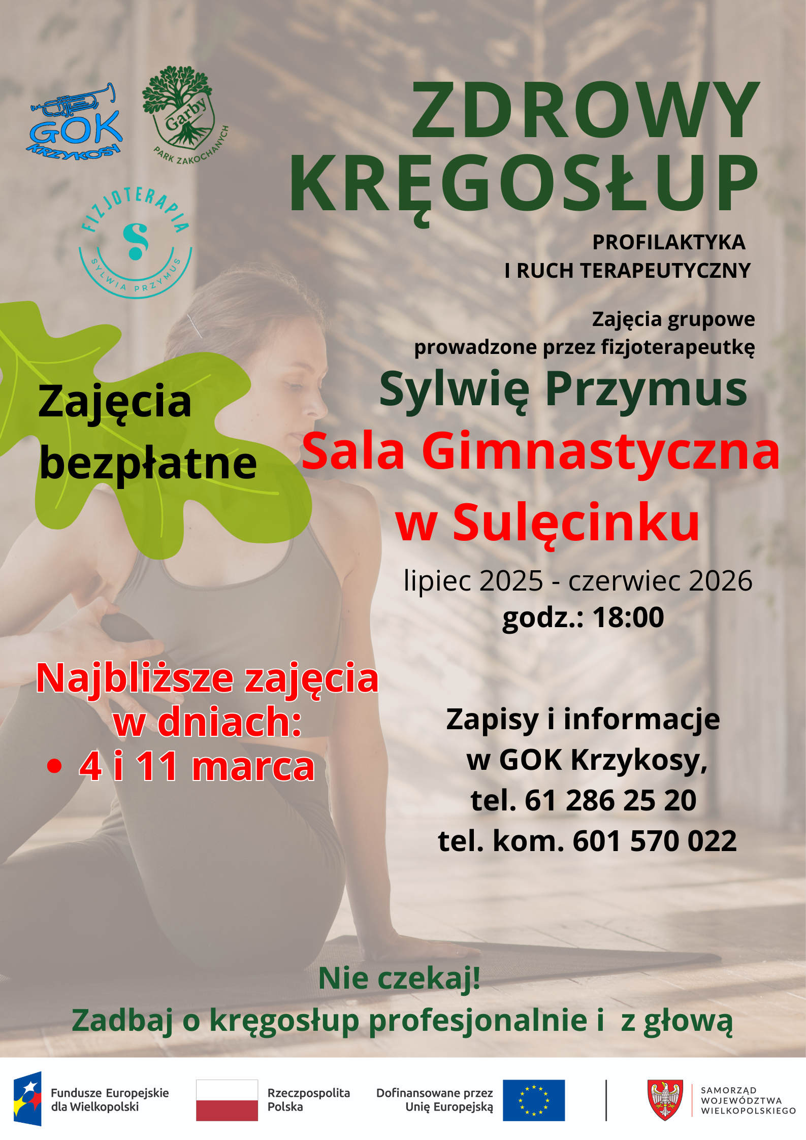 zdrowy kregosłup marzec