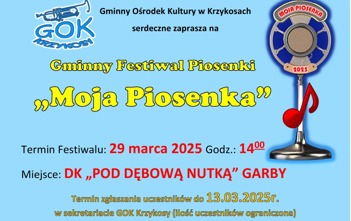 Zdjęcie do Festiwal &quot;Moja Piosenka&quot;